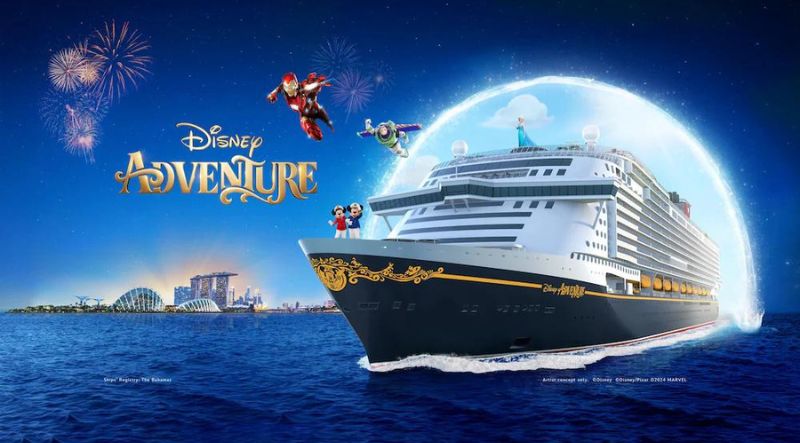 Disney Adventure by Disney Cruise Line in Singapore